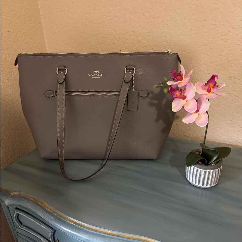 Coach Gray Tote Bag